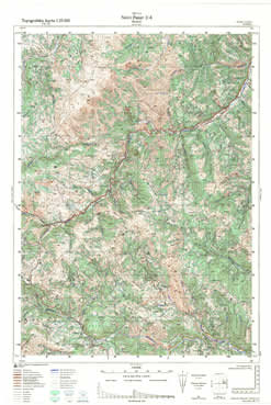 Topografske Karte  Srbije 1:25000 Prijepolje